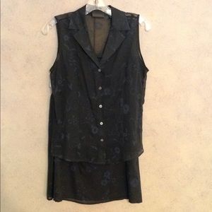 NEW! 3-pc Banana Republic silk skirt set / Size 8